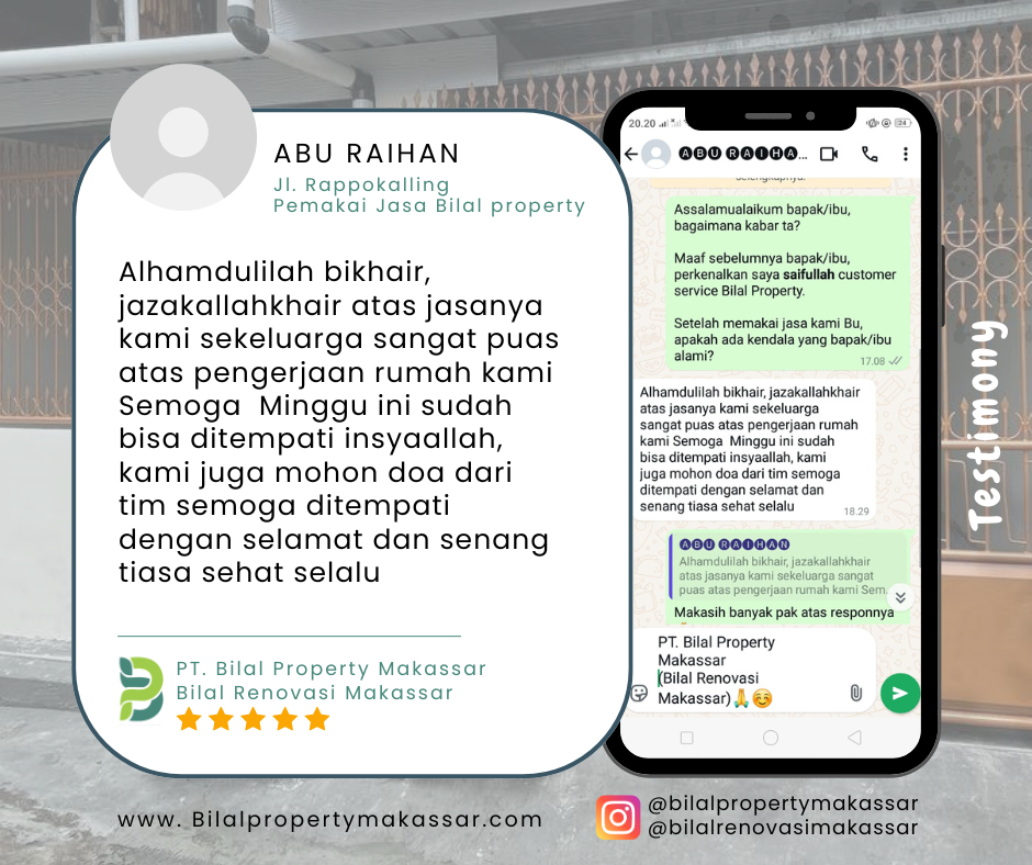 Gray and White Minimalist Client Testimonial Facebook Post